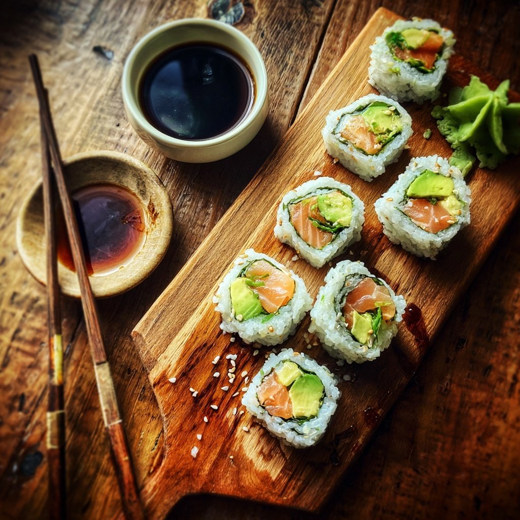 Global Japanese Sushi Rolls