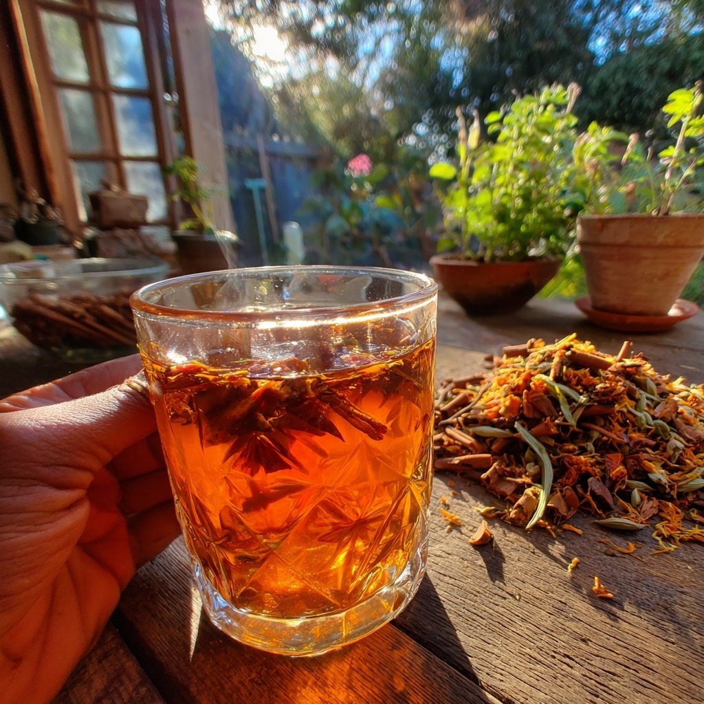 Orange Cinnamon Green Tea