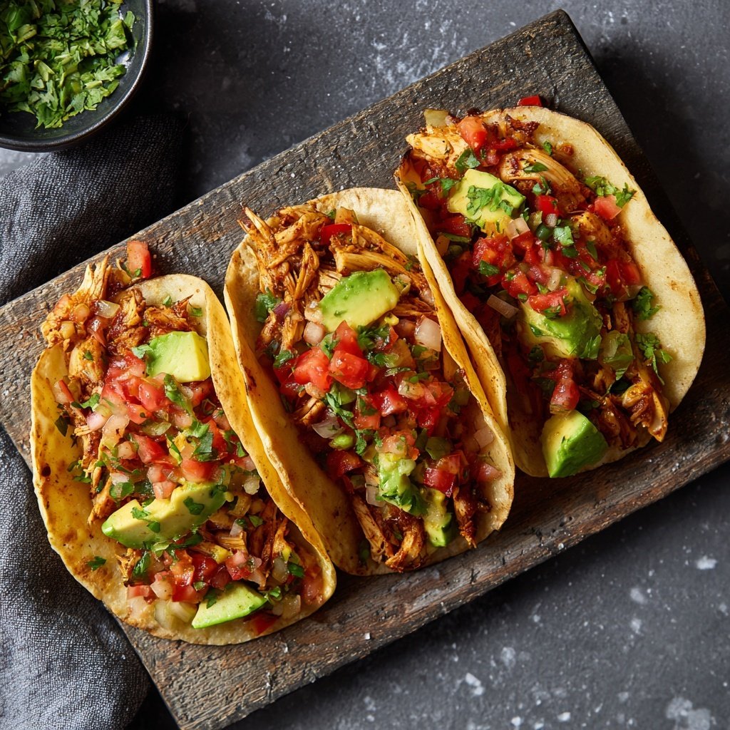 Global Mexican Chicken Tacos