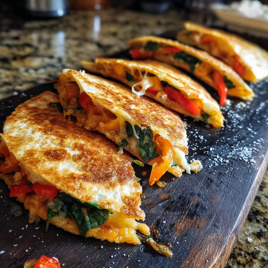 Mini Veggie Quesadillas