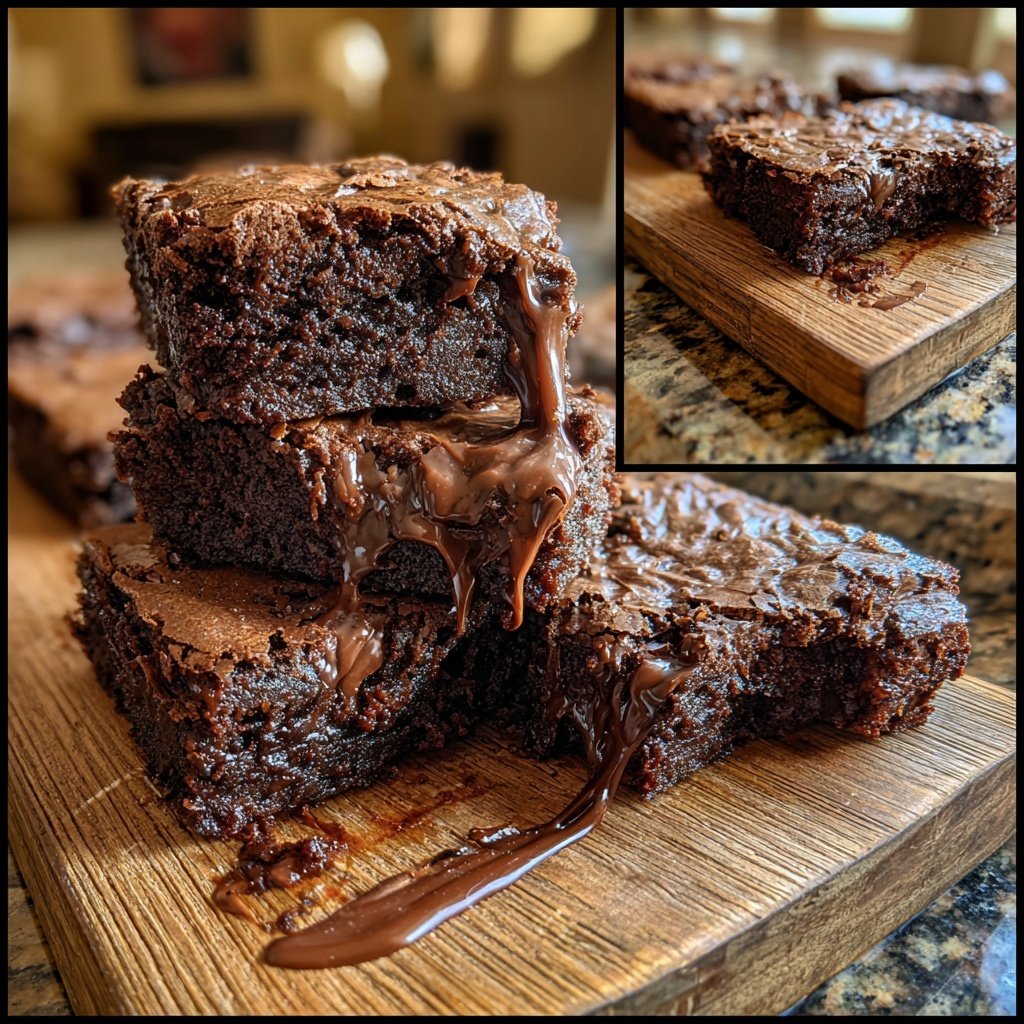 Dessert Chocolate Fudge Brownies