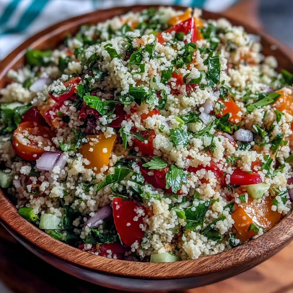 Lemon Herb Couscous Salad